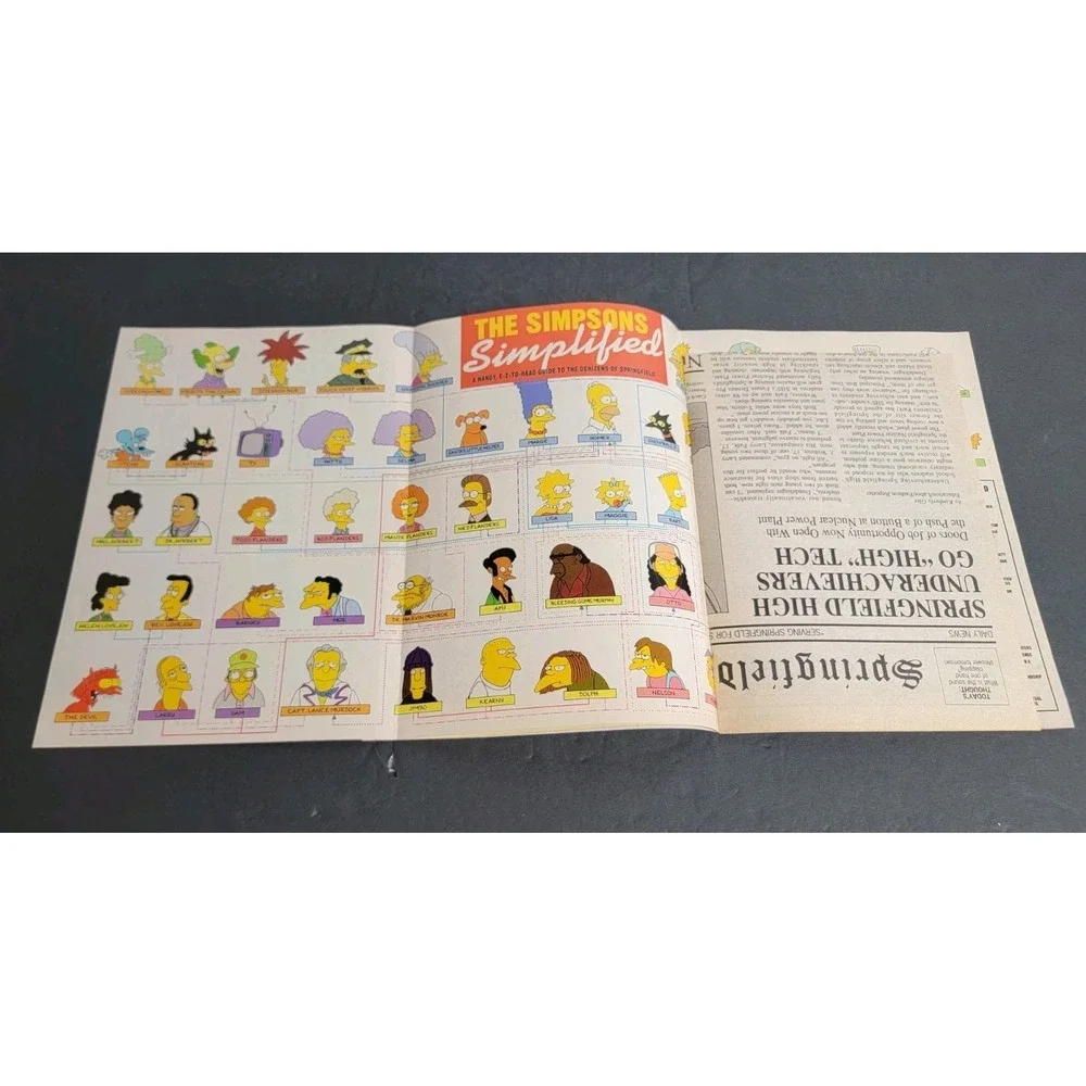 Vintage 1991 Simpsons Illustrated Magazine Premiere Issue
